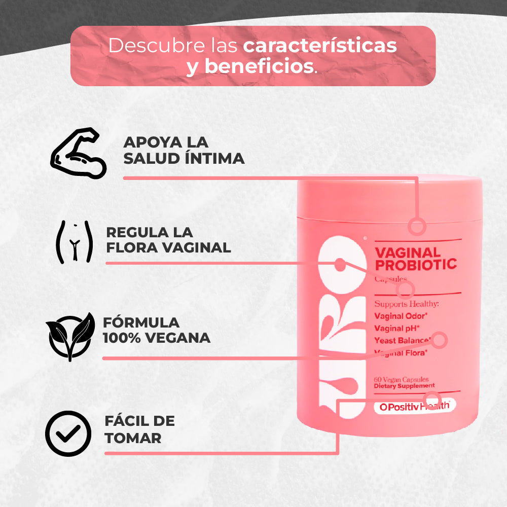 URO PROBIOTICOS VAGINALES 60caps